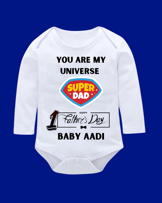Baby Rompers Fathers Day