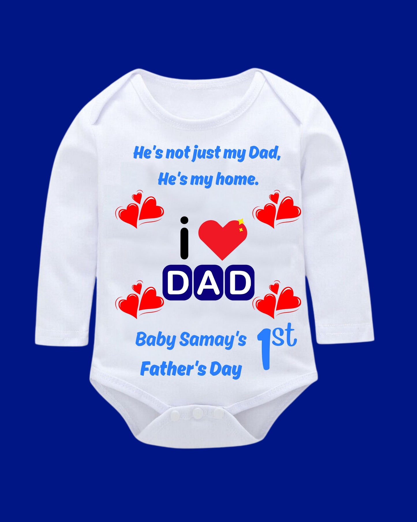 Baby Rompers Fathers Day
