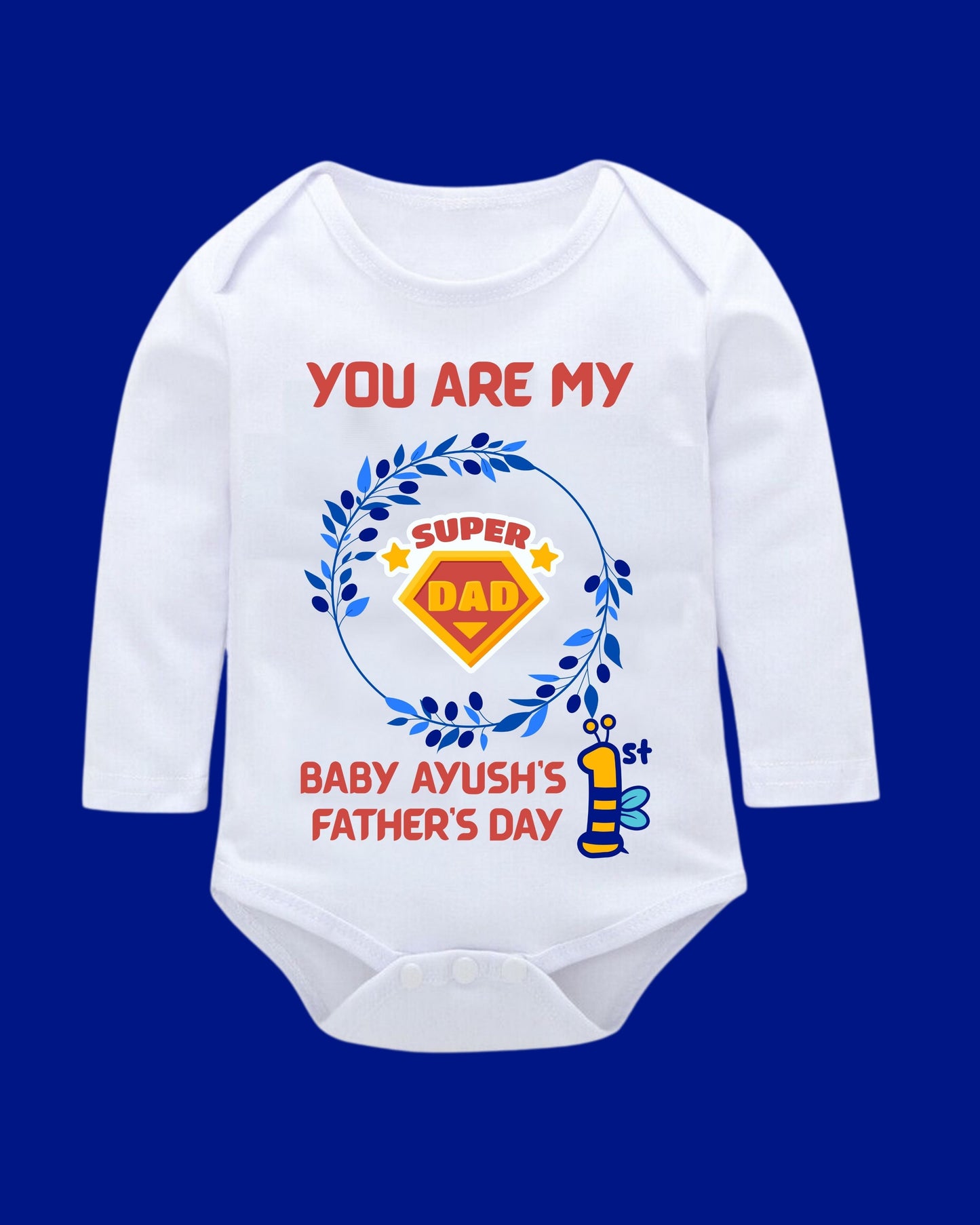 Baby Rompers Fathers Day