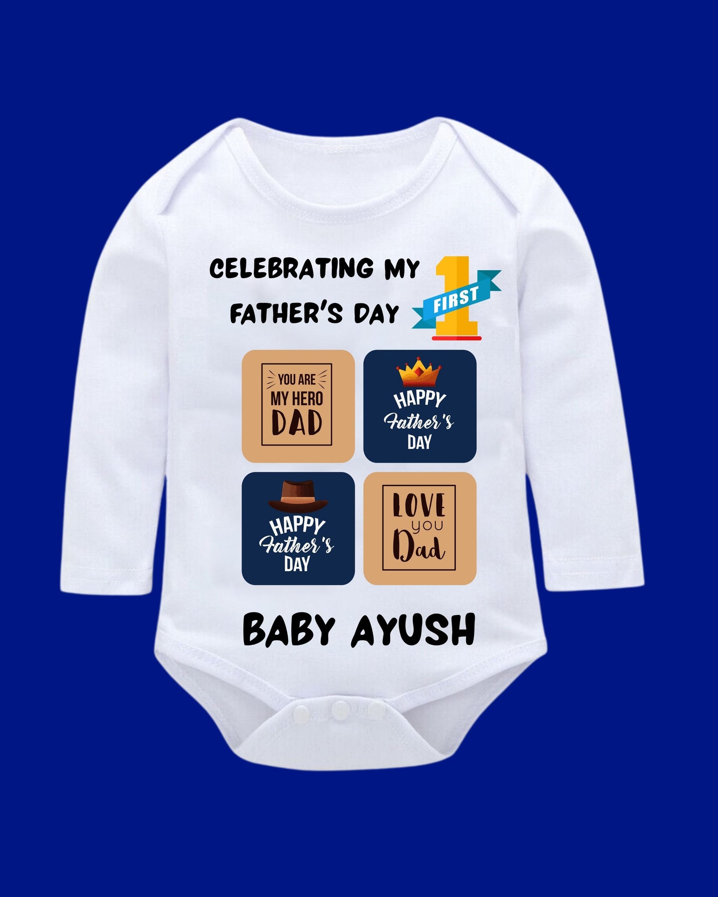 Baby Rompers Fathers Day