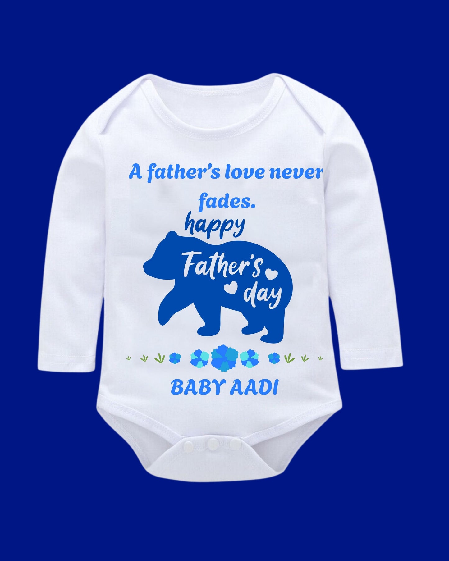 Baby Rompers Fathers Day