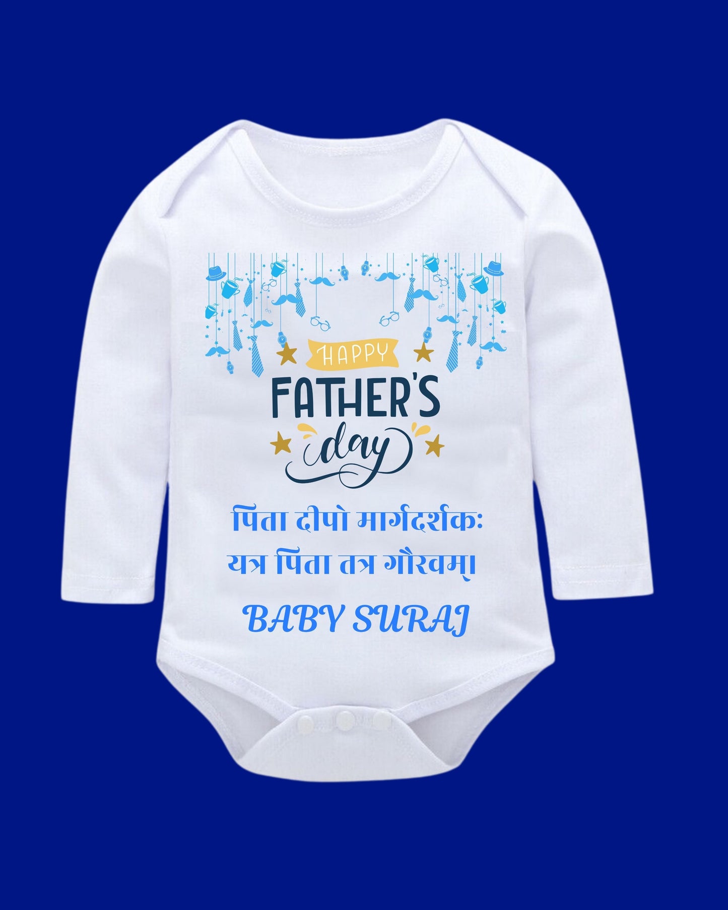Baby Rompers Fathers Day