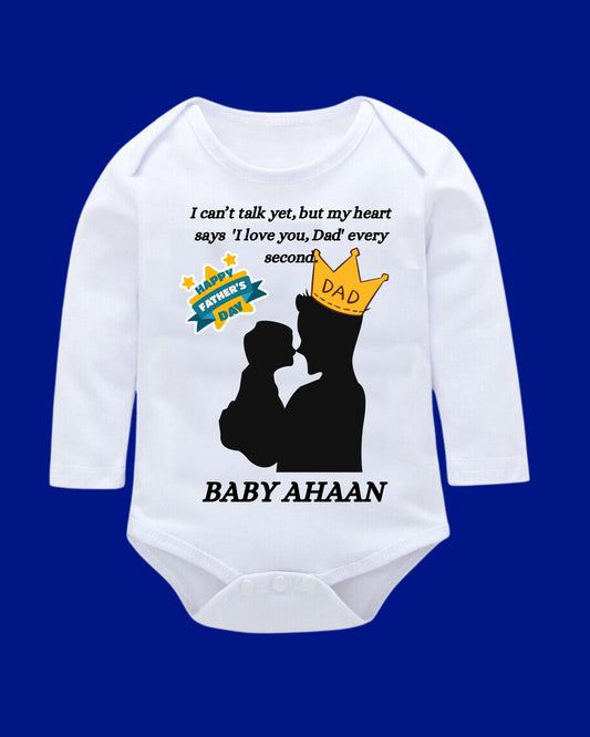 Baby Rompers Fathers Day