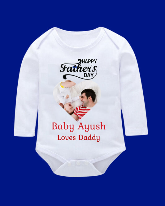 Baby Rompers Fathers Day