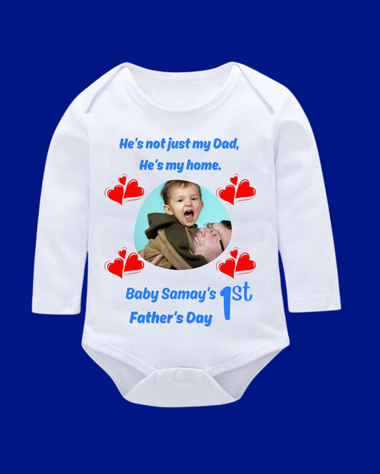 Baby Rompers Fathers Day
