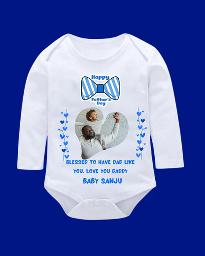 Baby Rompers Fathers Day