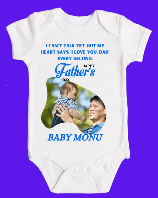 Baby Rompers Fathers Day