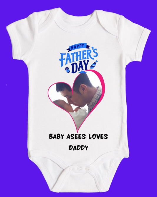 Baby Rompers Fathers Day