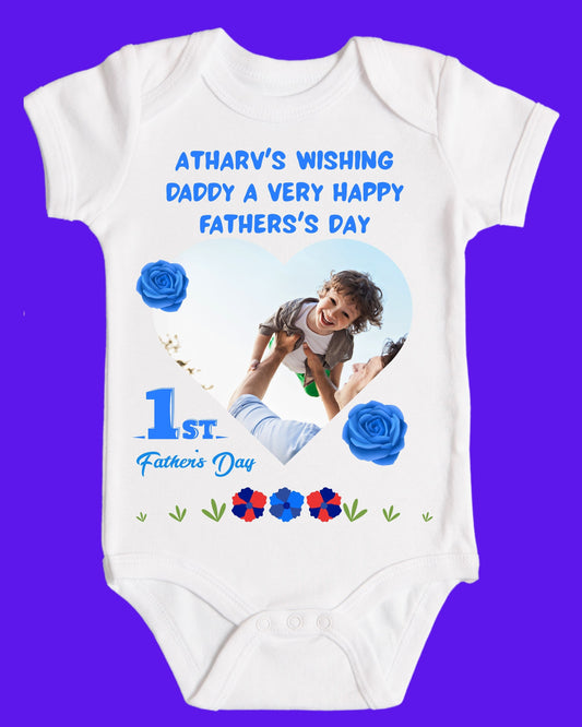Baby Rompers Fathers Day