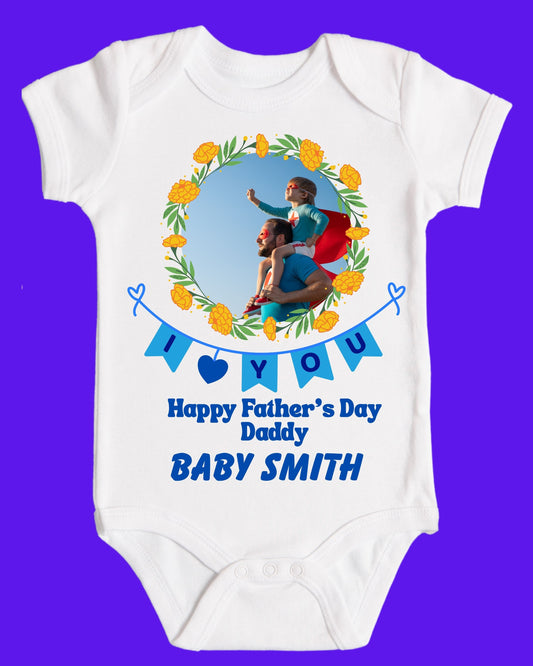 Baby Rompers Fathers Day