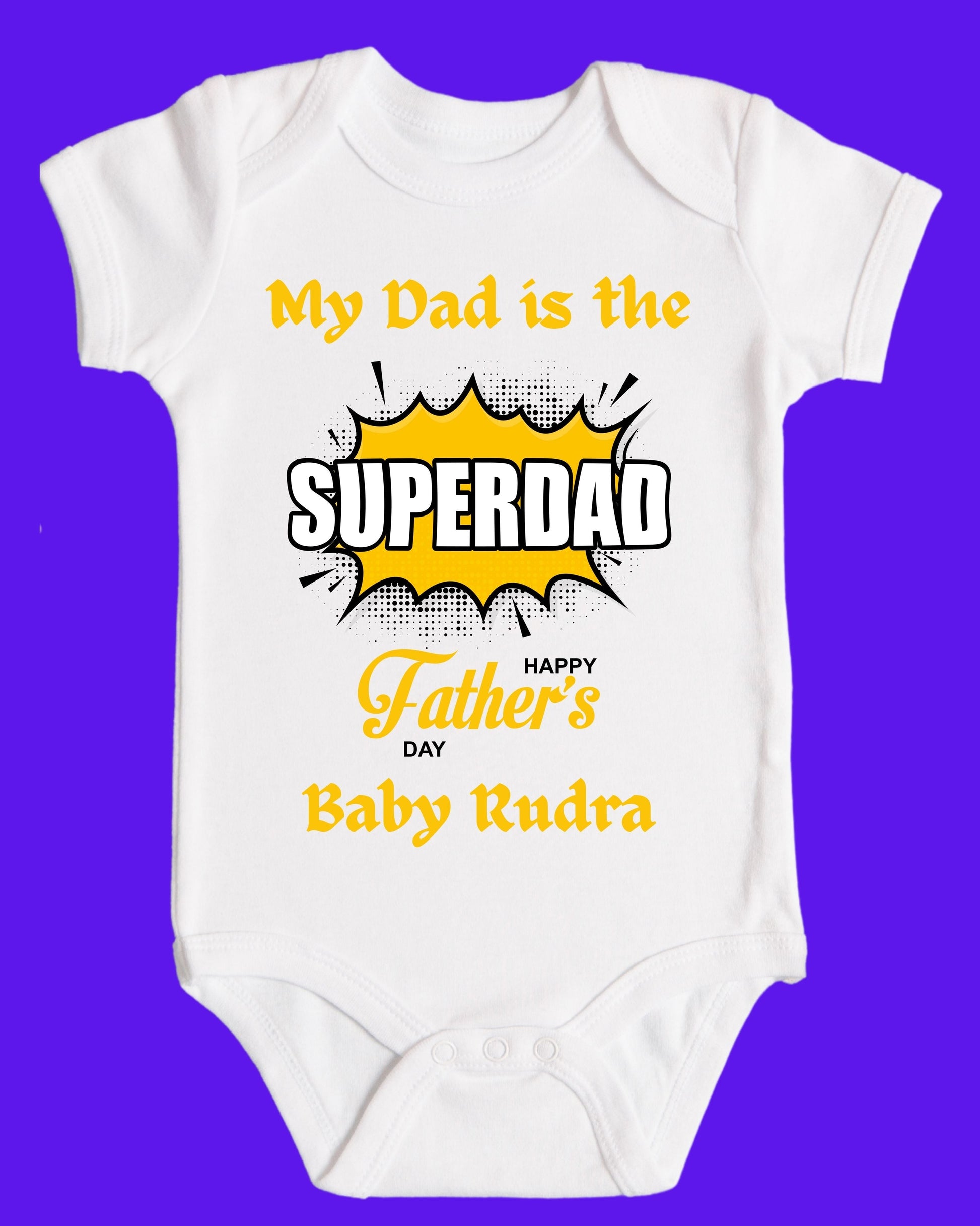 Baby Rompers Fathers Day