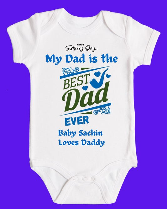 Baby Rompers Fathers Day