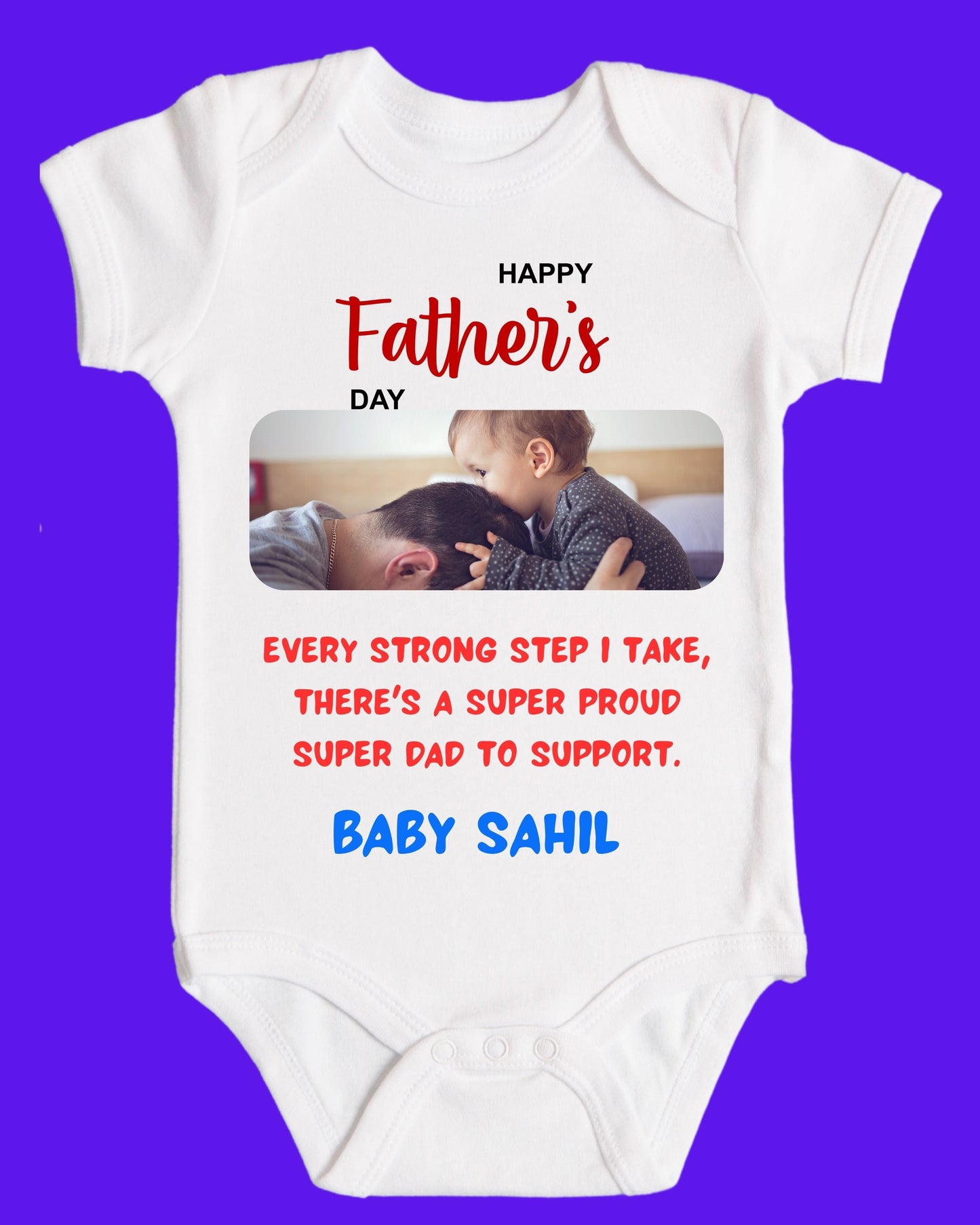 Baby Rompers Fathers Day