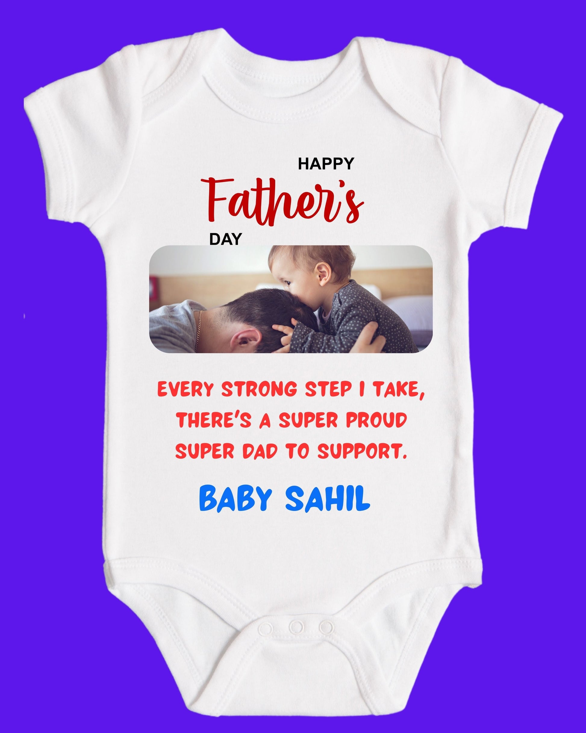 Baby Rompers Fathers Day