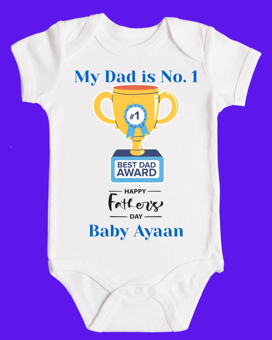 Baby Rompers Fathers Day