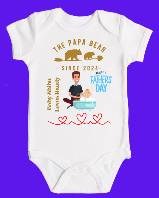 Baby Rompers Fathers Day