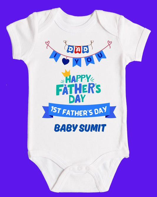 Baby Rompers Fathers Day