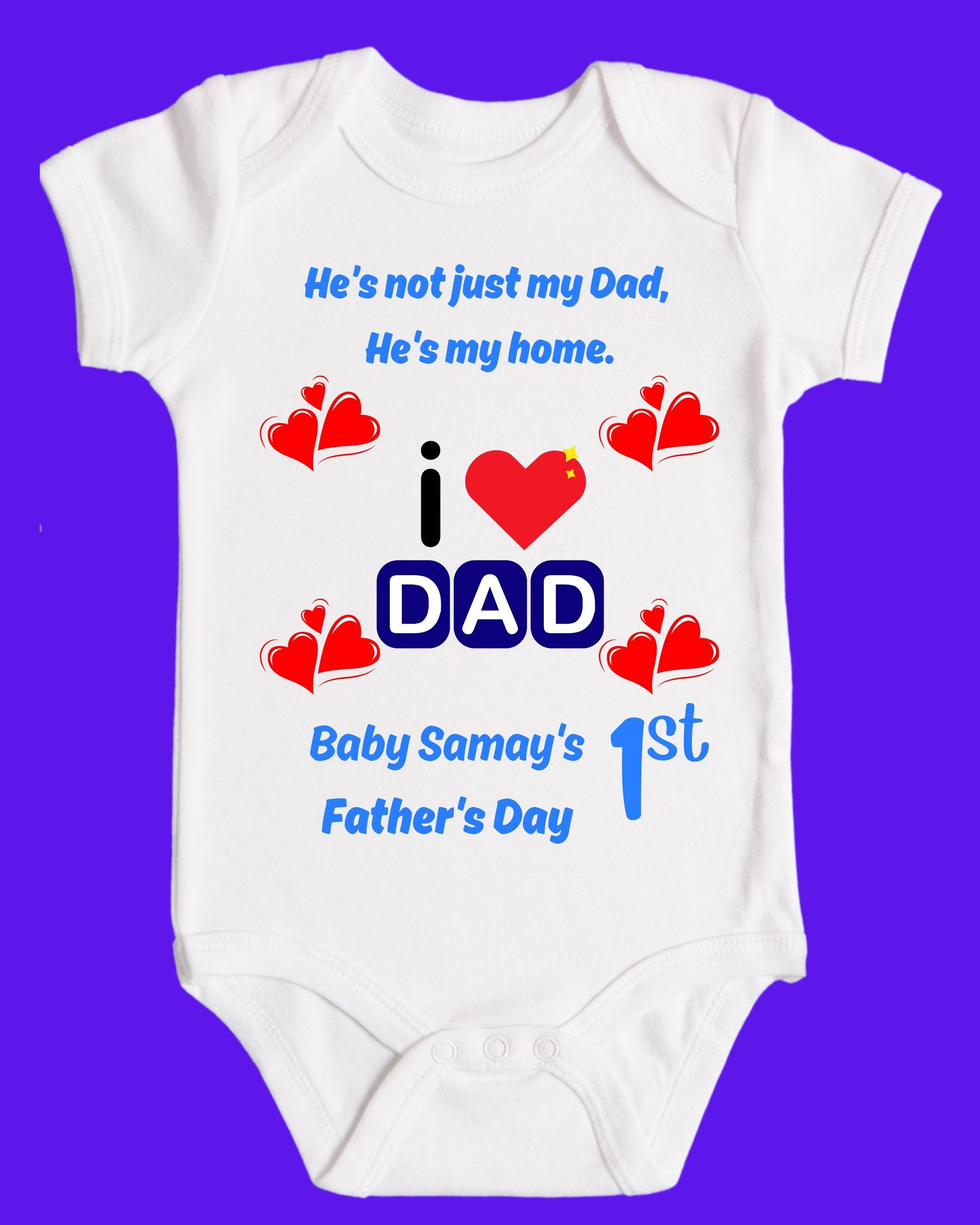 Baby Rompers Fathers Day