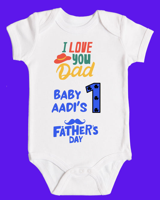 Baby Rompers Fathers Day