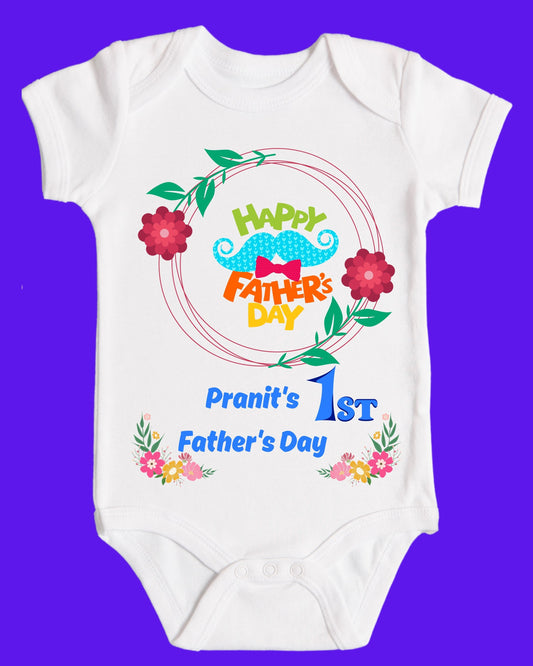 Baby Rompers Fathers Day