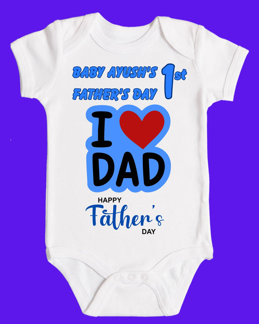 Baby Rompers Fathers Day