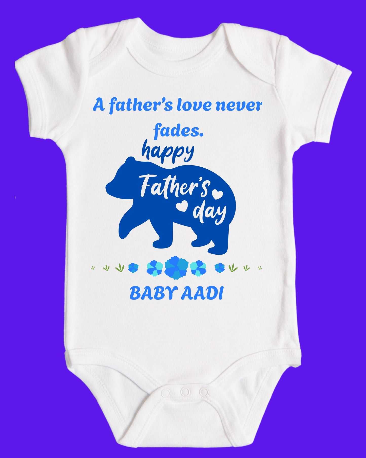 Baby Rompers Fathers Day