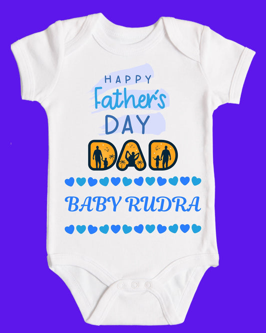 Baby Rompers Fathers Day
