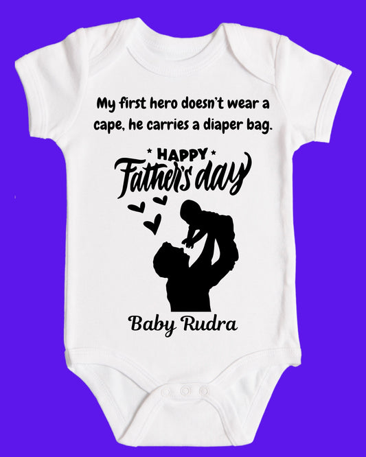 Baby Rompers Fathers Day