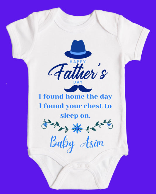 Baby Rompers Fathers Day