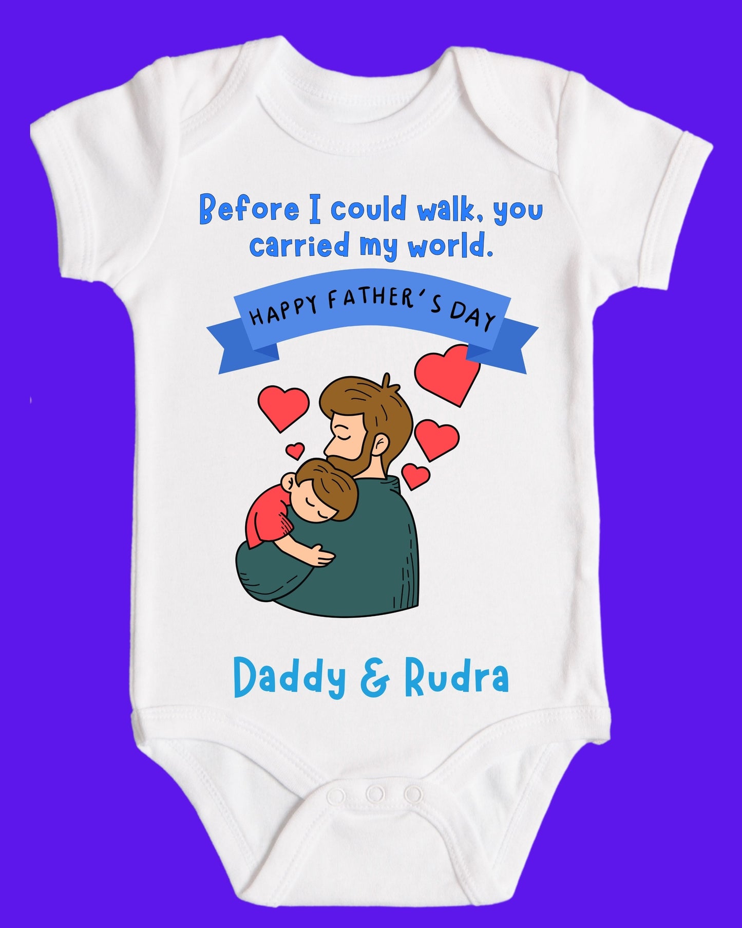 Baby Rompers Fathers Day