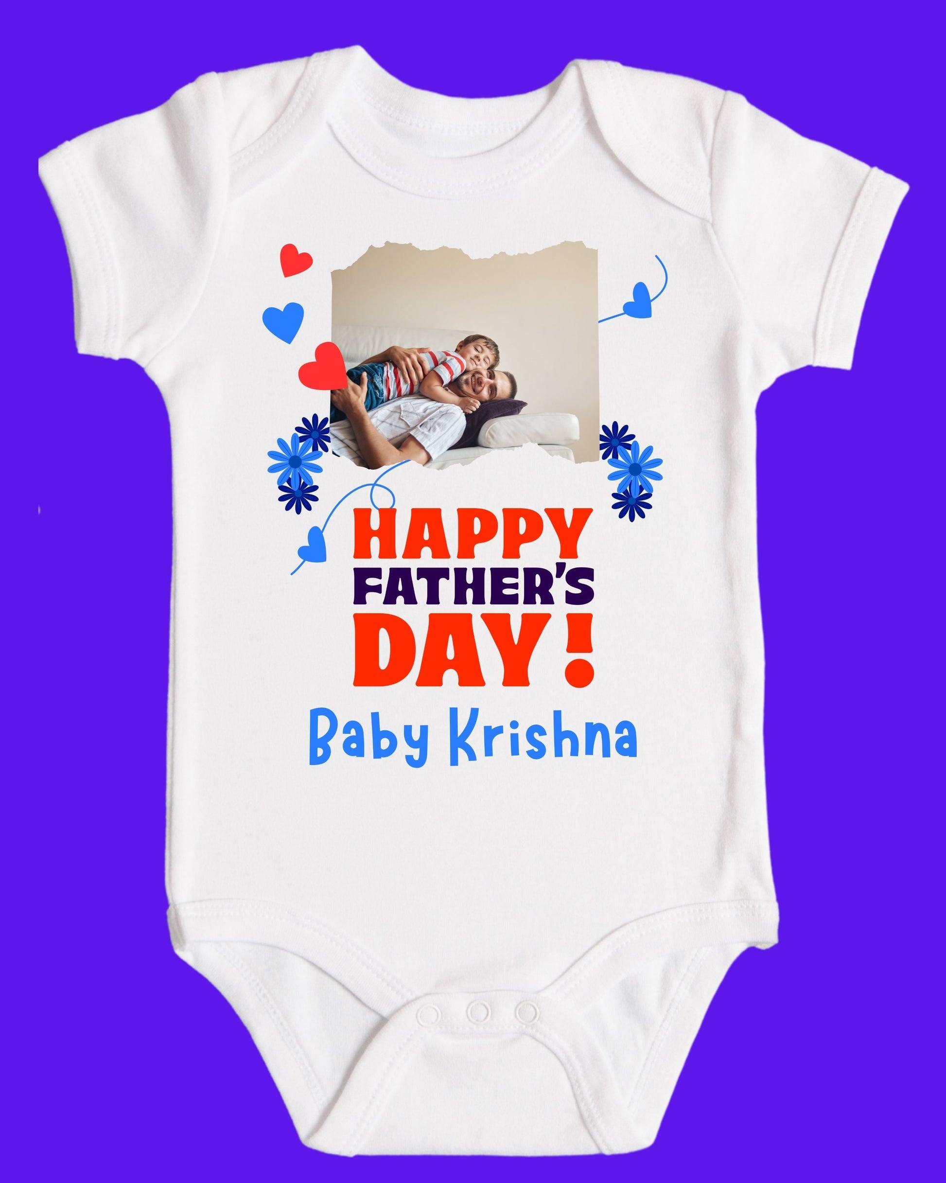 Baby Rompers Fathers Day