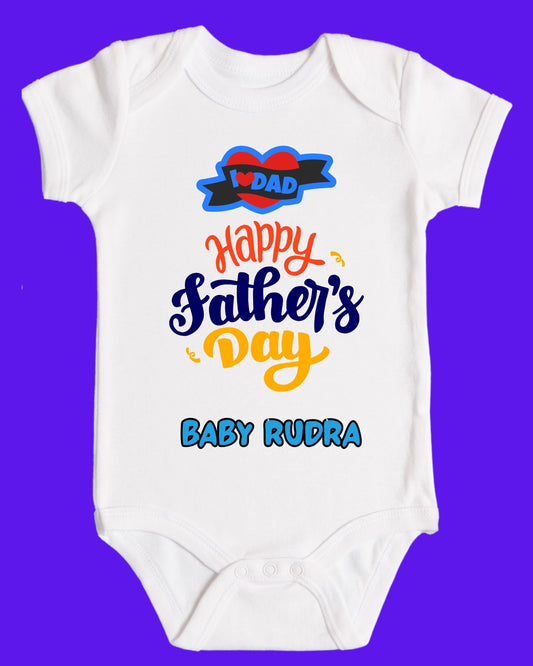 Baby Rompers Fathers Day
