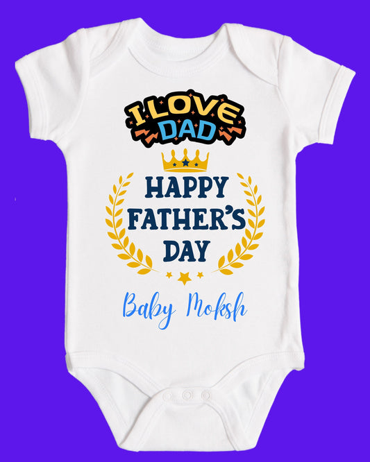 Baby Rompers Fathers Day