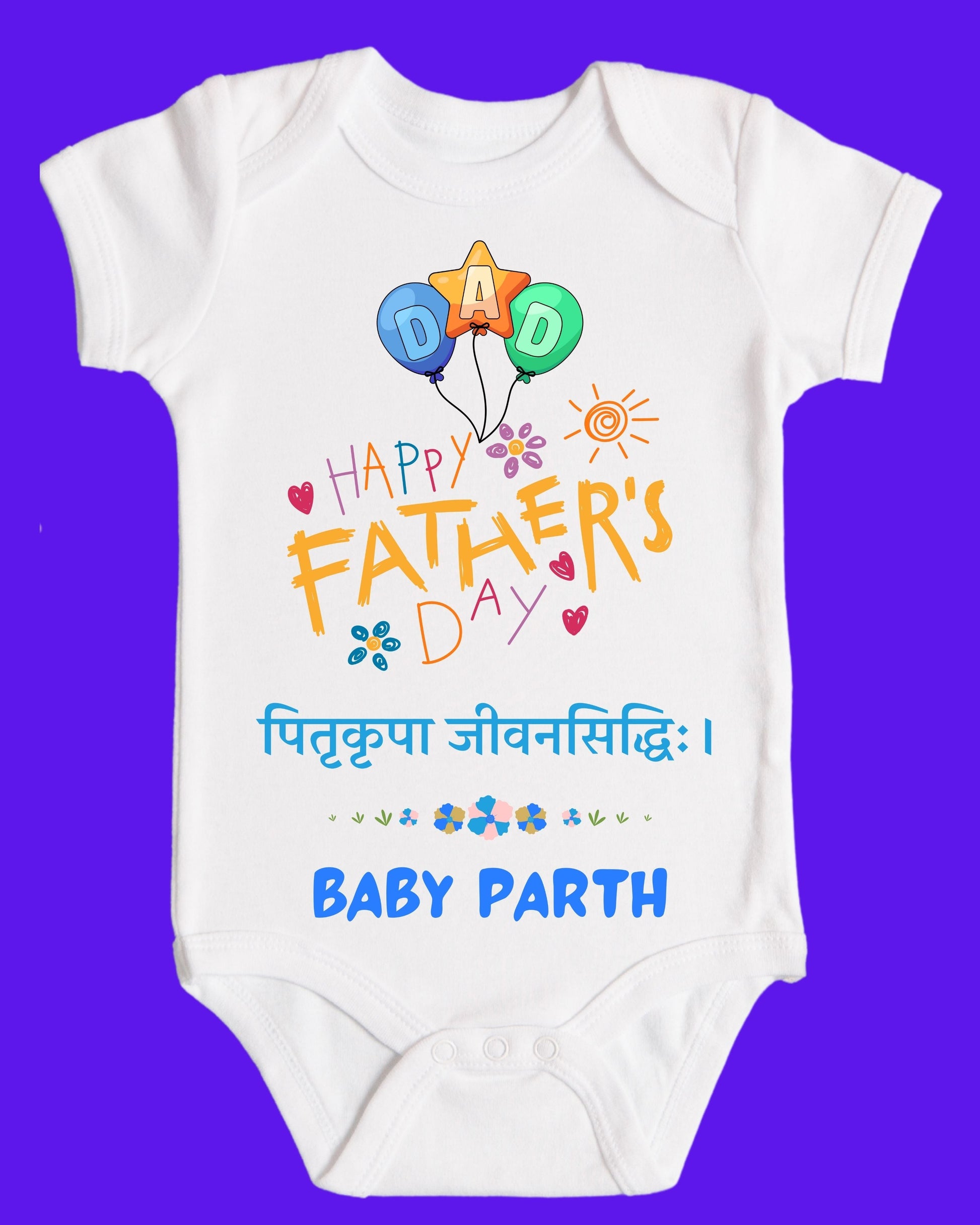 Baby Rompers Fathers Day