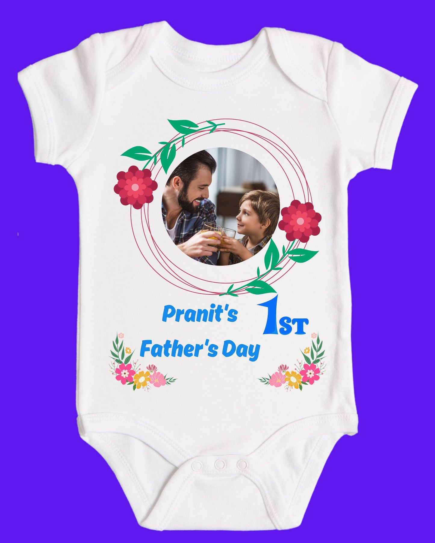 Baby Rompers Fathers Day