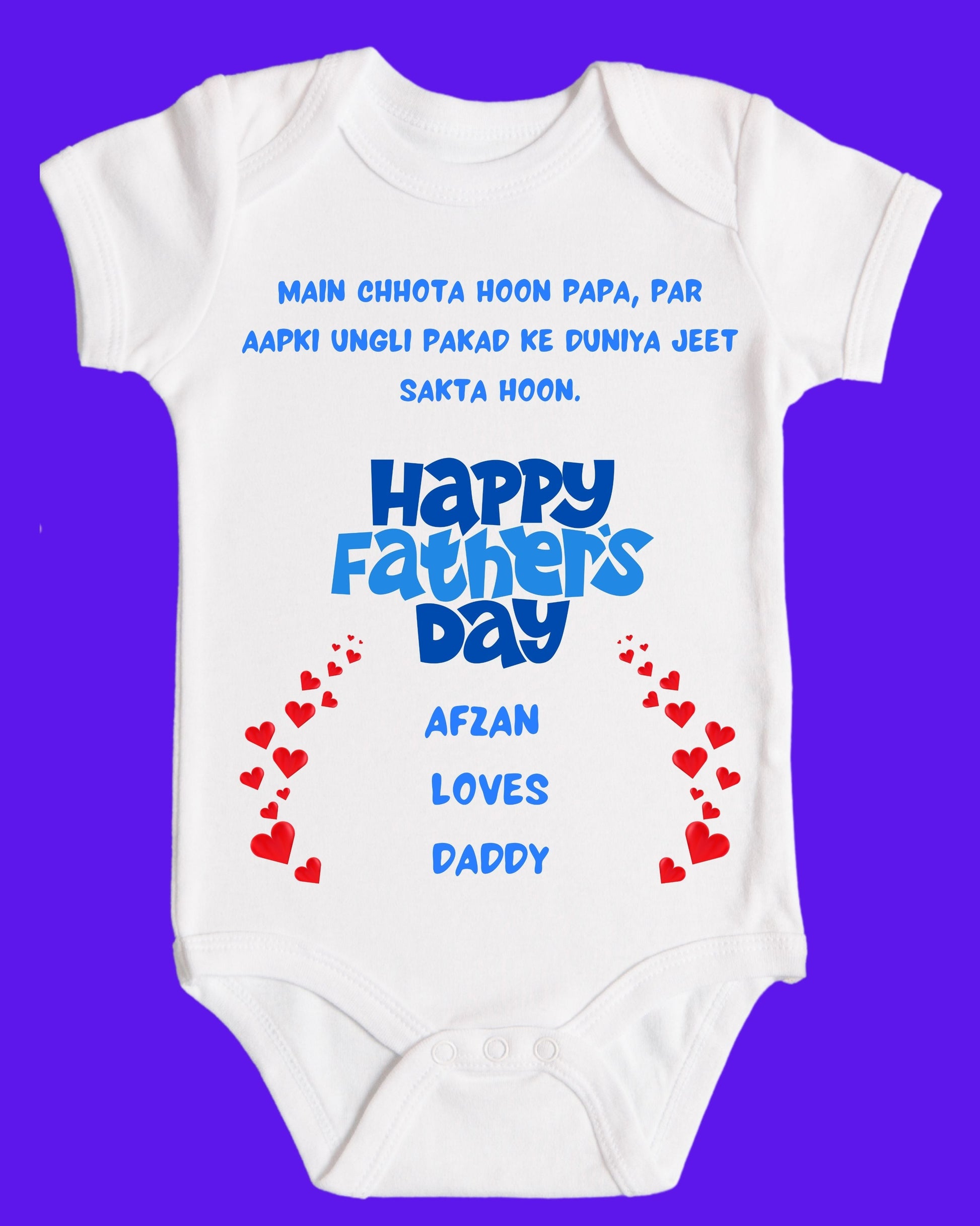 Baby Rompers Fathers Day