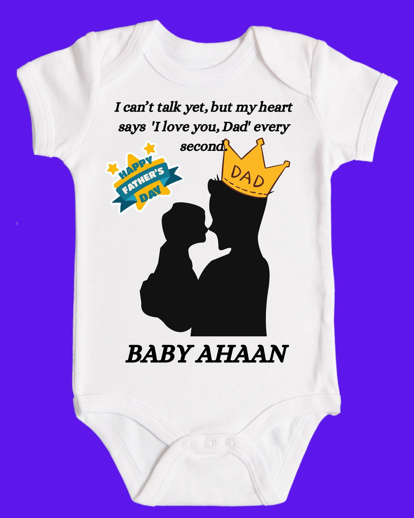 Baby Rompers Fathers Day