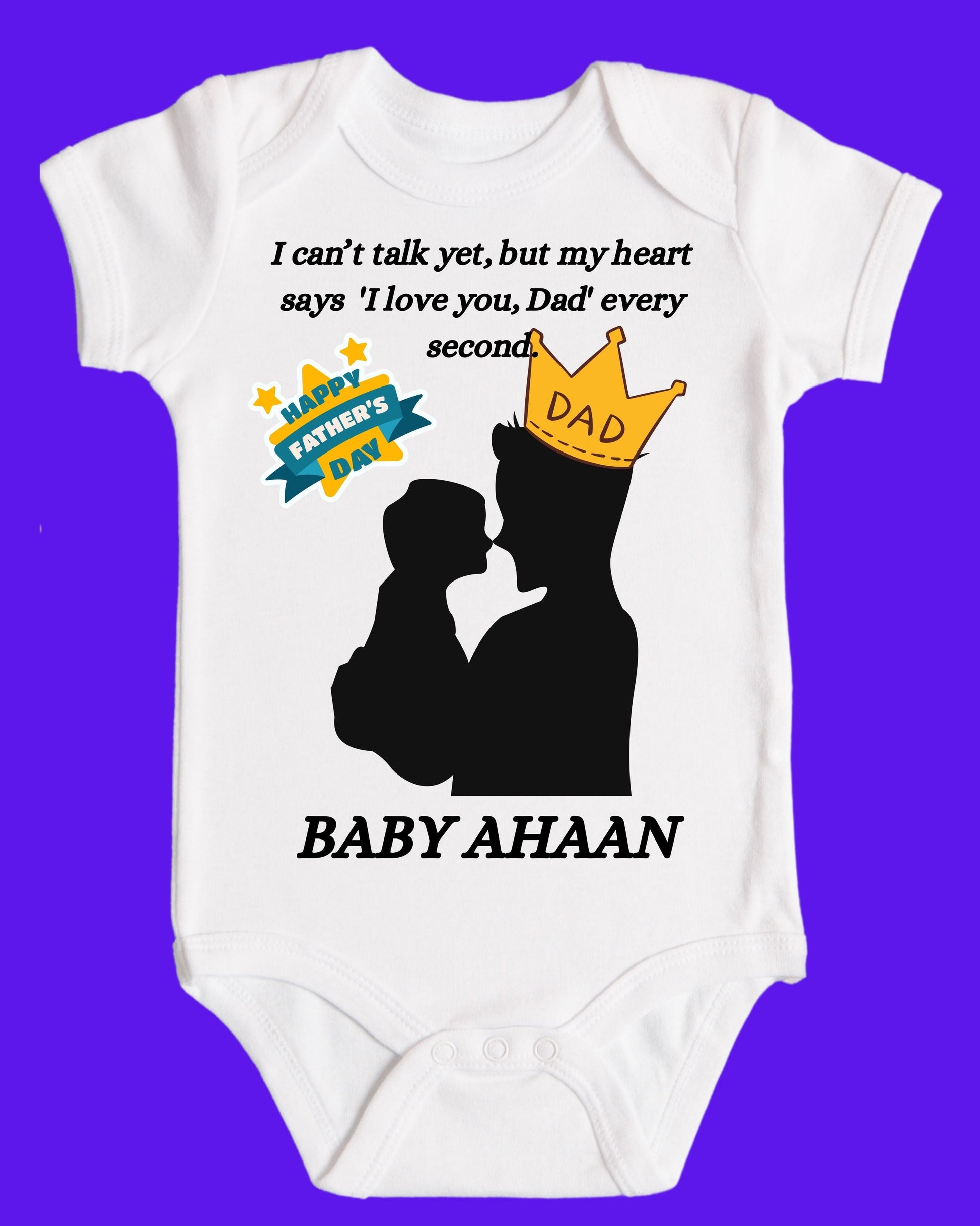 Baby Rompers Fathers Day
