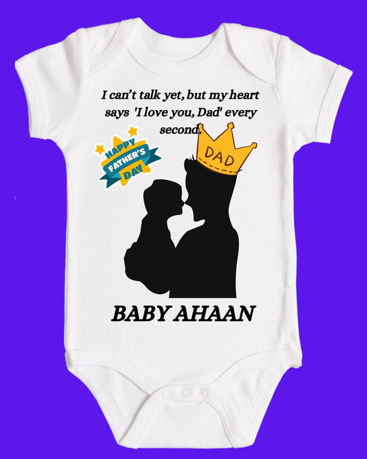 Baby Rompers Fathers Day