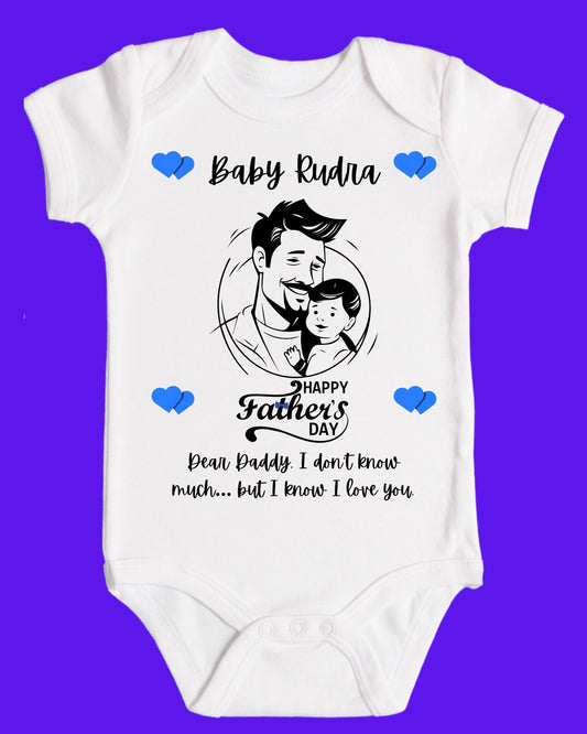 Baby Rompers Fathers Day