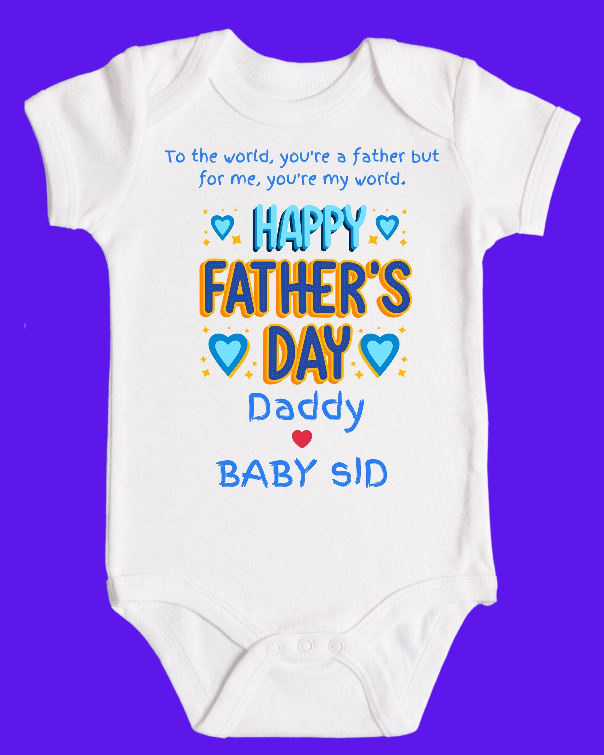 Baby Rompers Fathers Day