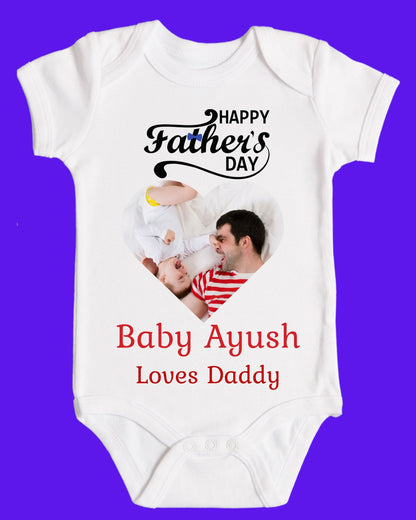 Baby Rompers Fathers Day
