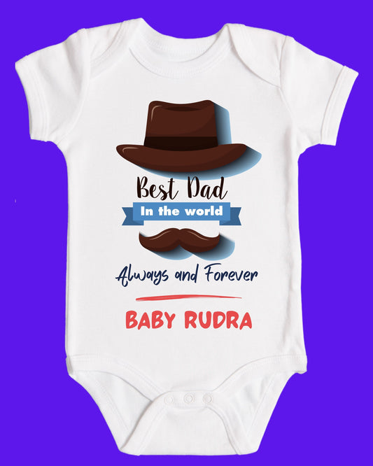 Baby Rompers Fathers Day