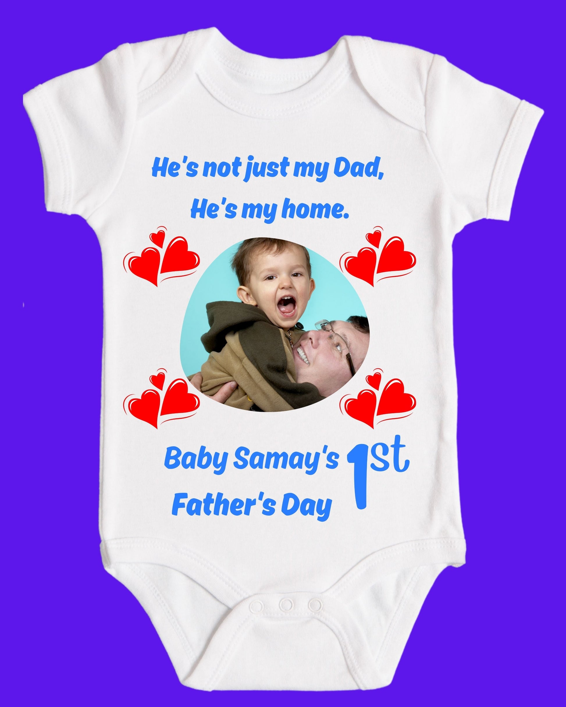 Baby Rompers Fathers Day