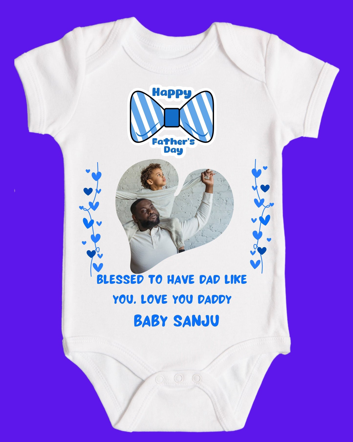 Baby Rompers Fathers Day