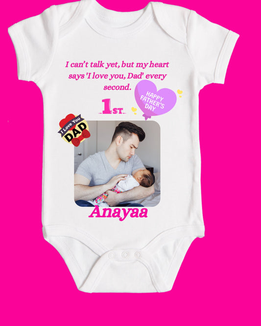 Baby Rompers Fathers Day