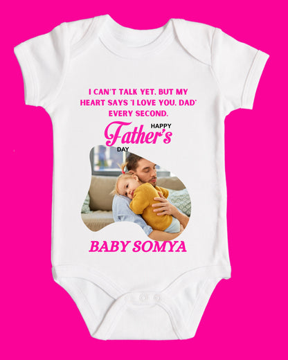 Baby Rompers Fathers Day