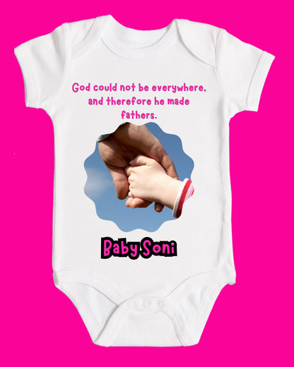 Baby Rompers Fathers Day