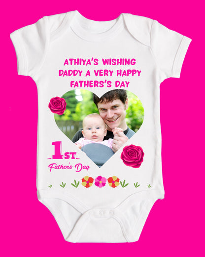 Baby Rompers Fathers Day
