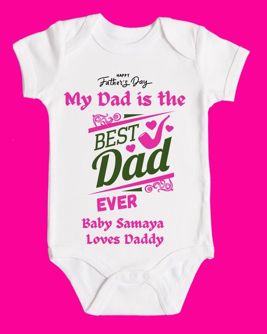 Baby Rompers Fathers Day